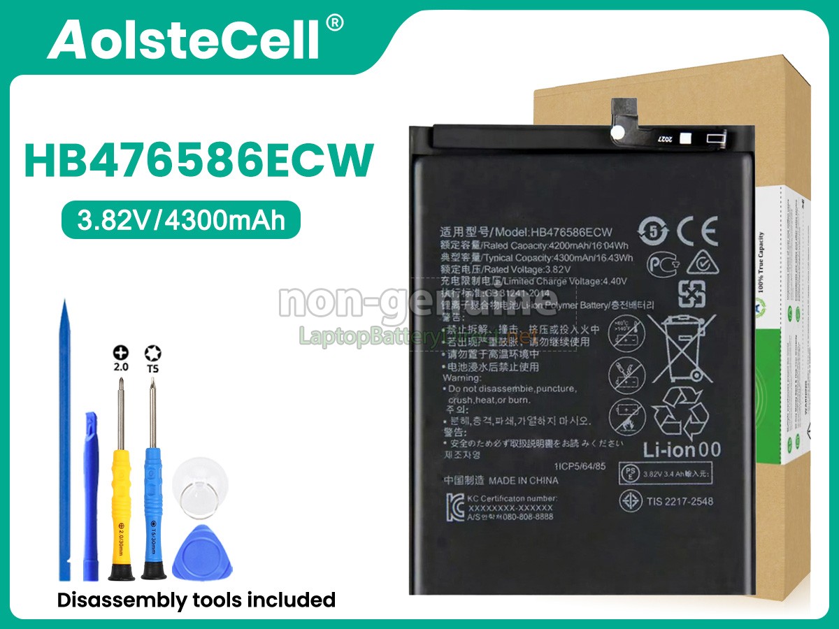 replacement Honor HB476586ECW battery