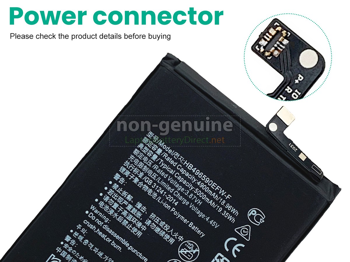 replacement Honor X7 battery