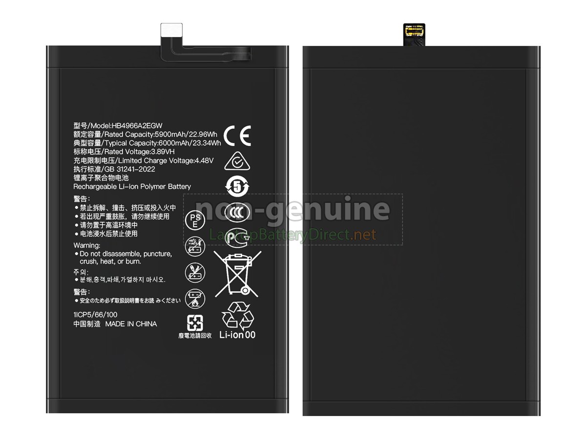 replacement Honor HB4966A2EGW battery