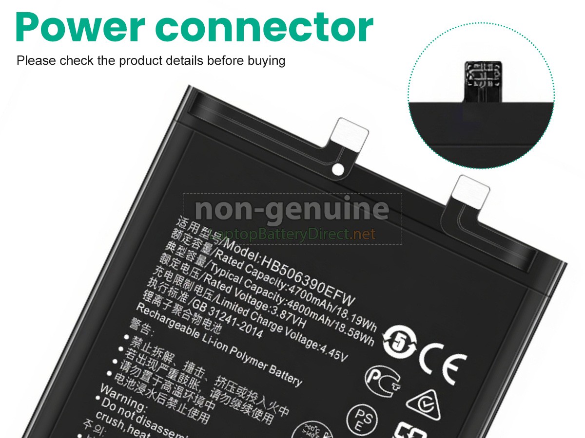 replacement Honor 60 battery