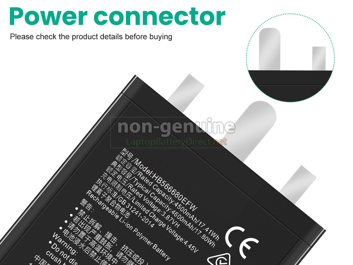 replacement Honor MAGIC 3 PRO ELZ-AN10 battery
