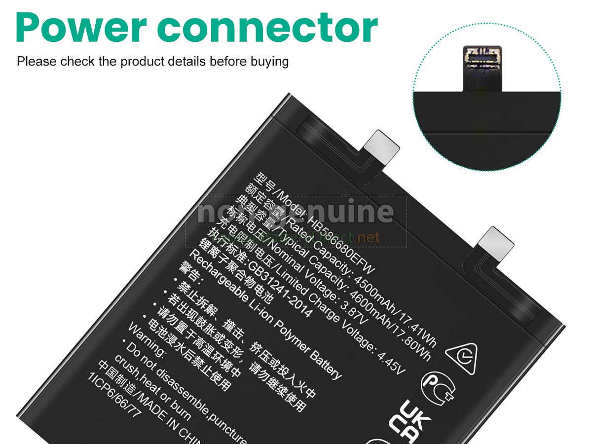 replacement Honor MAGIC 4 PRO battery