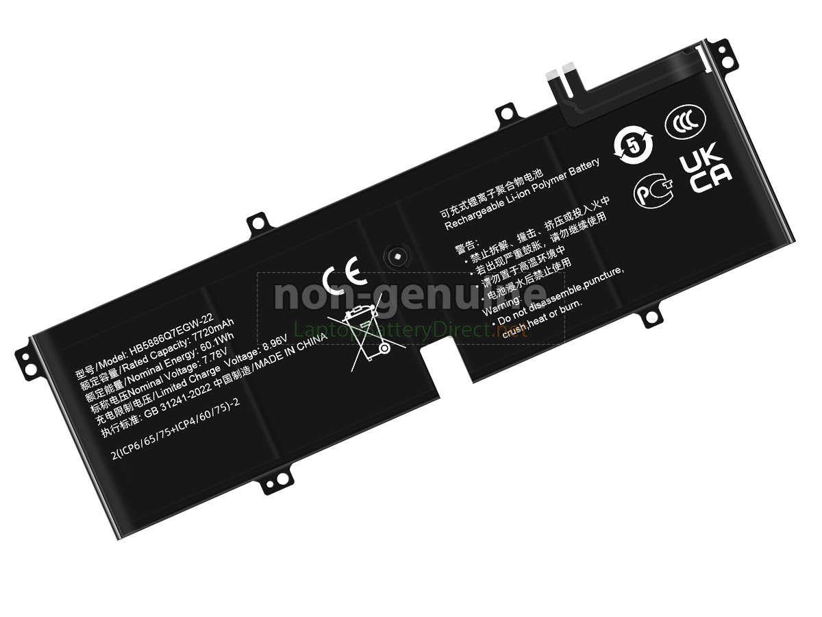 replacement Honor HB5886Q7EGW-22 battery