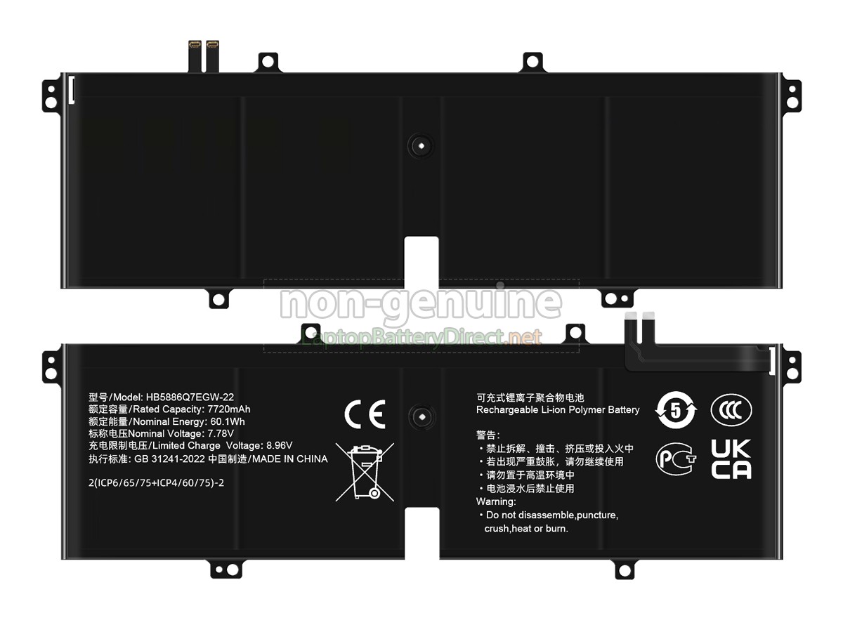 replacement Honor HB5886Q7EGW-22 battery
