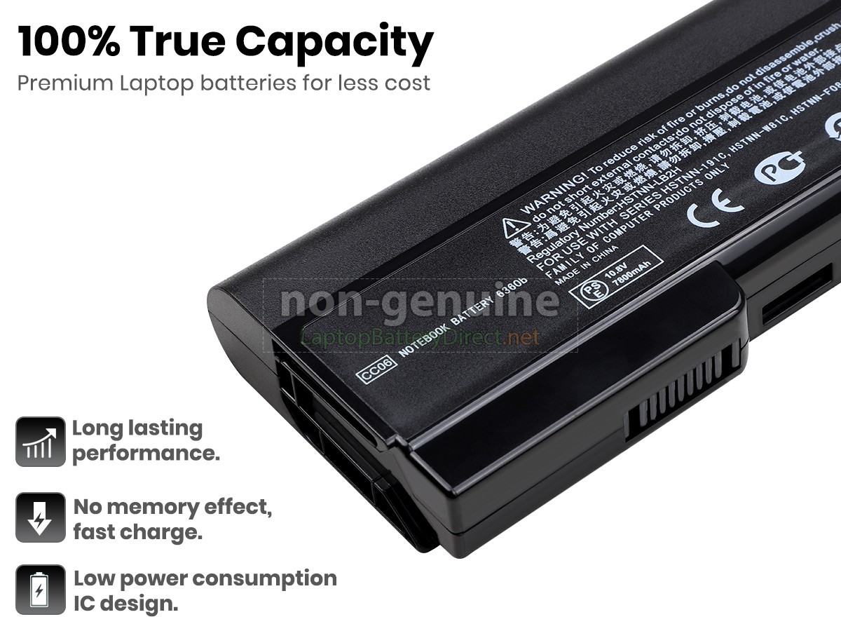 replacement HP ProBook 6570B battery