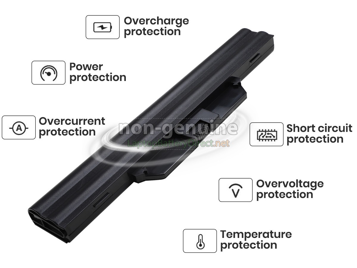 replacement HP Compaq 500764-001 battery