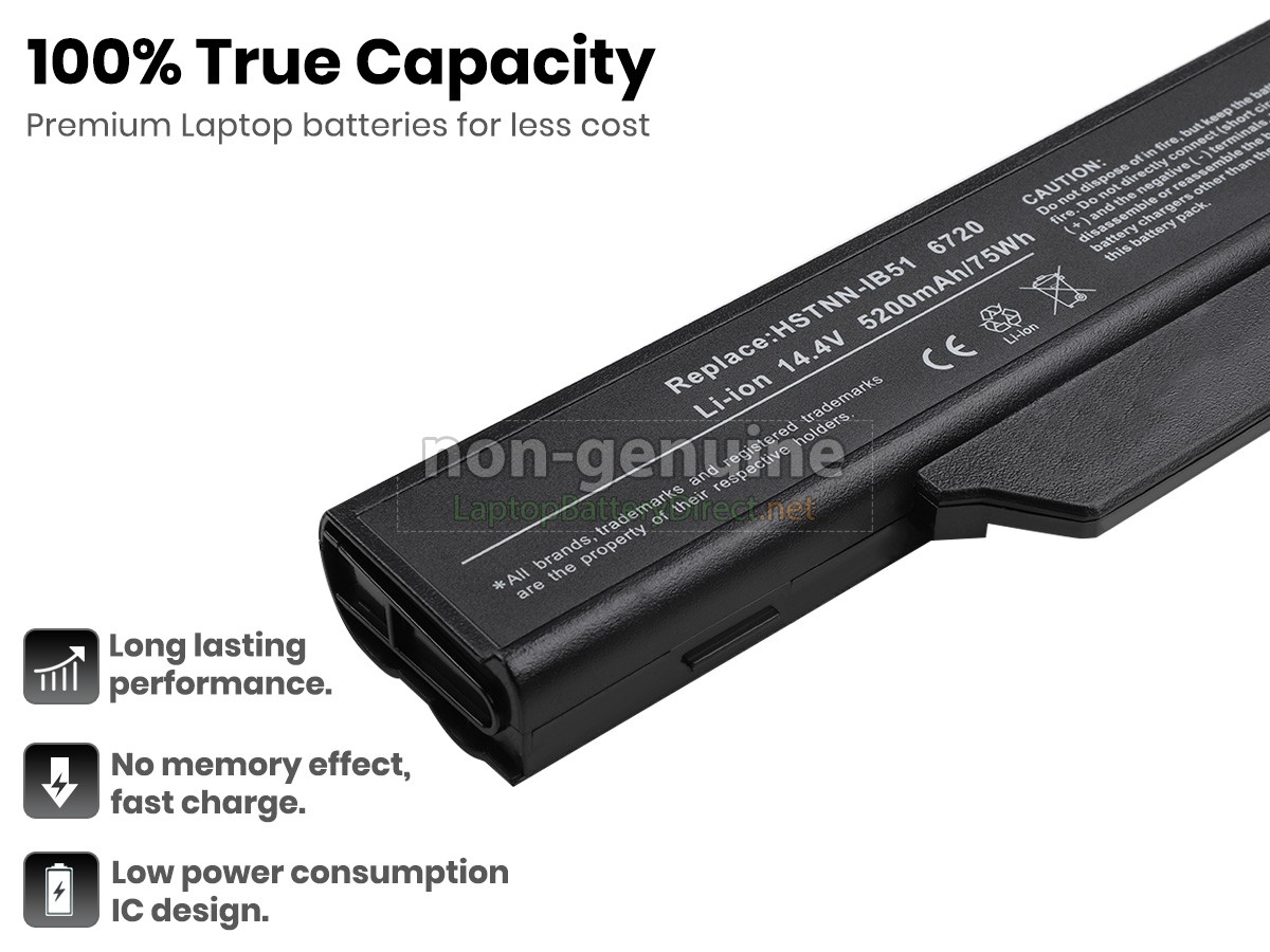 replacement HP Compaq HSTNN-I50C-B battery