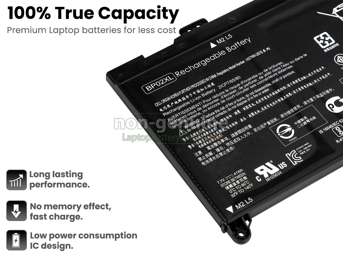replacement HP Pavilion 15-AU051TX laptop battery