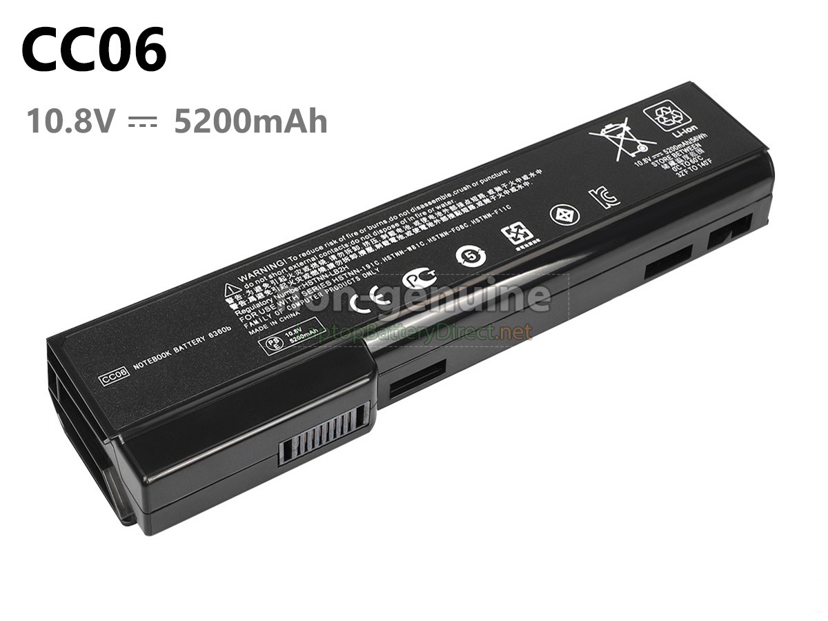 High Quality HP 6460B Replacement Battery Laptop Battery Direct