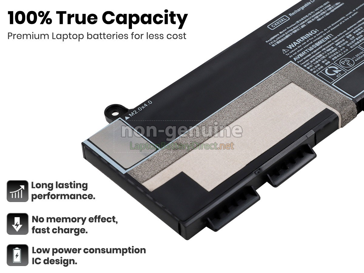 replacement HP L77624-422 battery