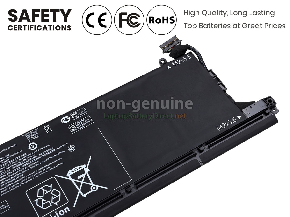 replacement HP Omen X 2S 15-DG0000NU battery