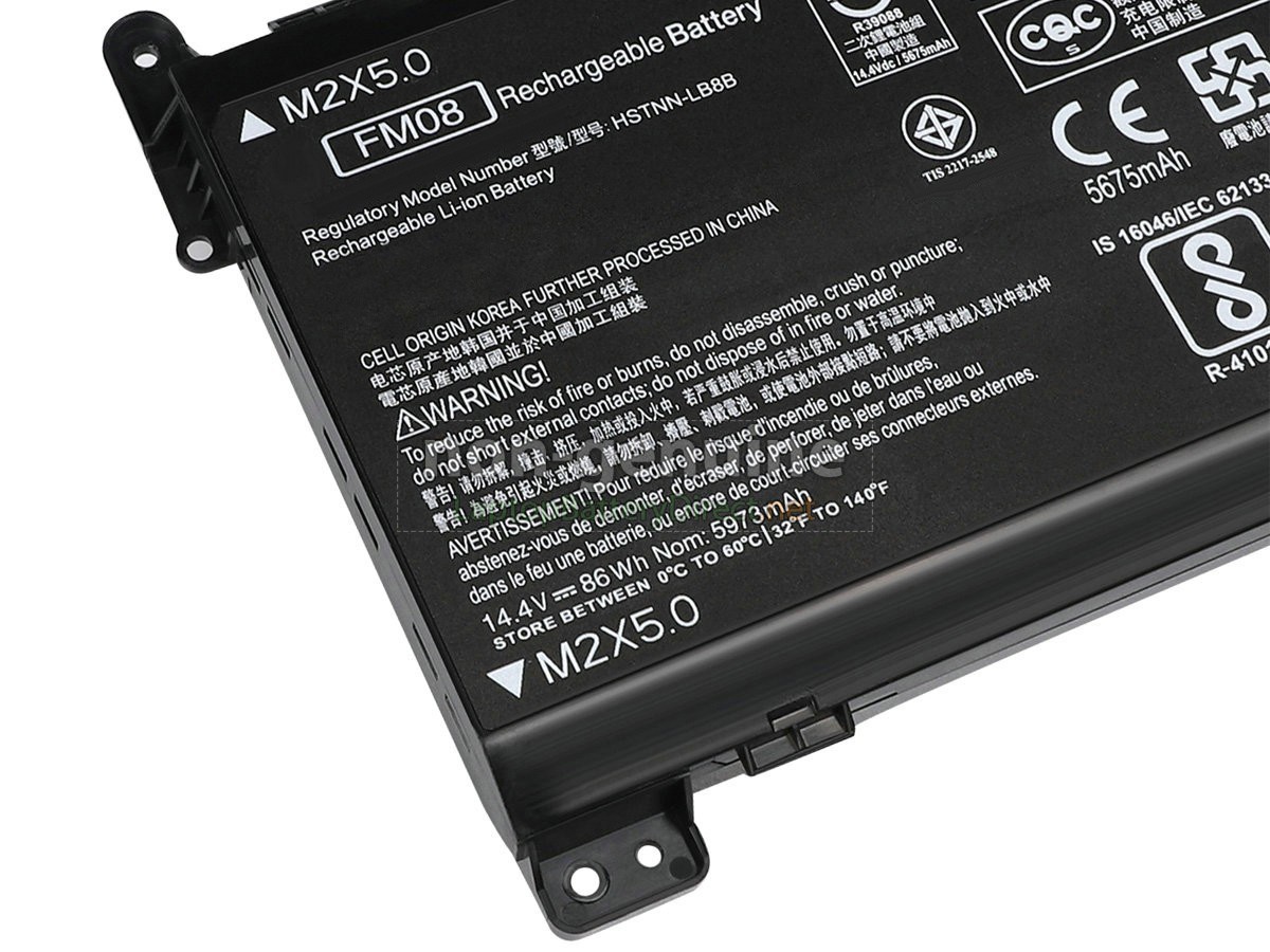 replacement HP Omen 17-AN051TX battery