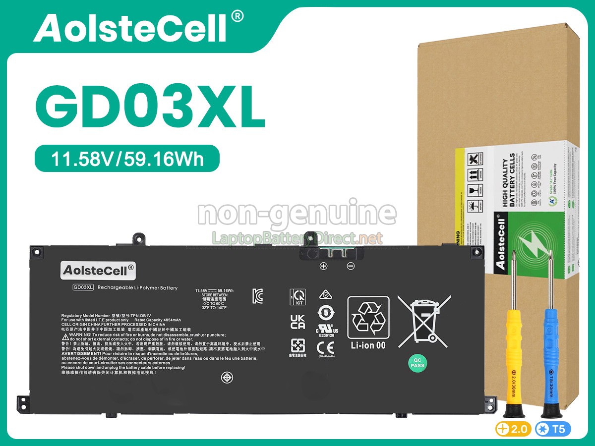 replacement HP OmniBook X 14-KA0003NOX battery