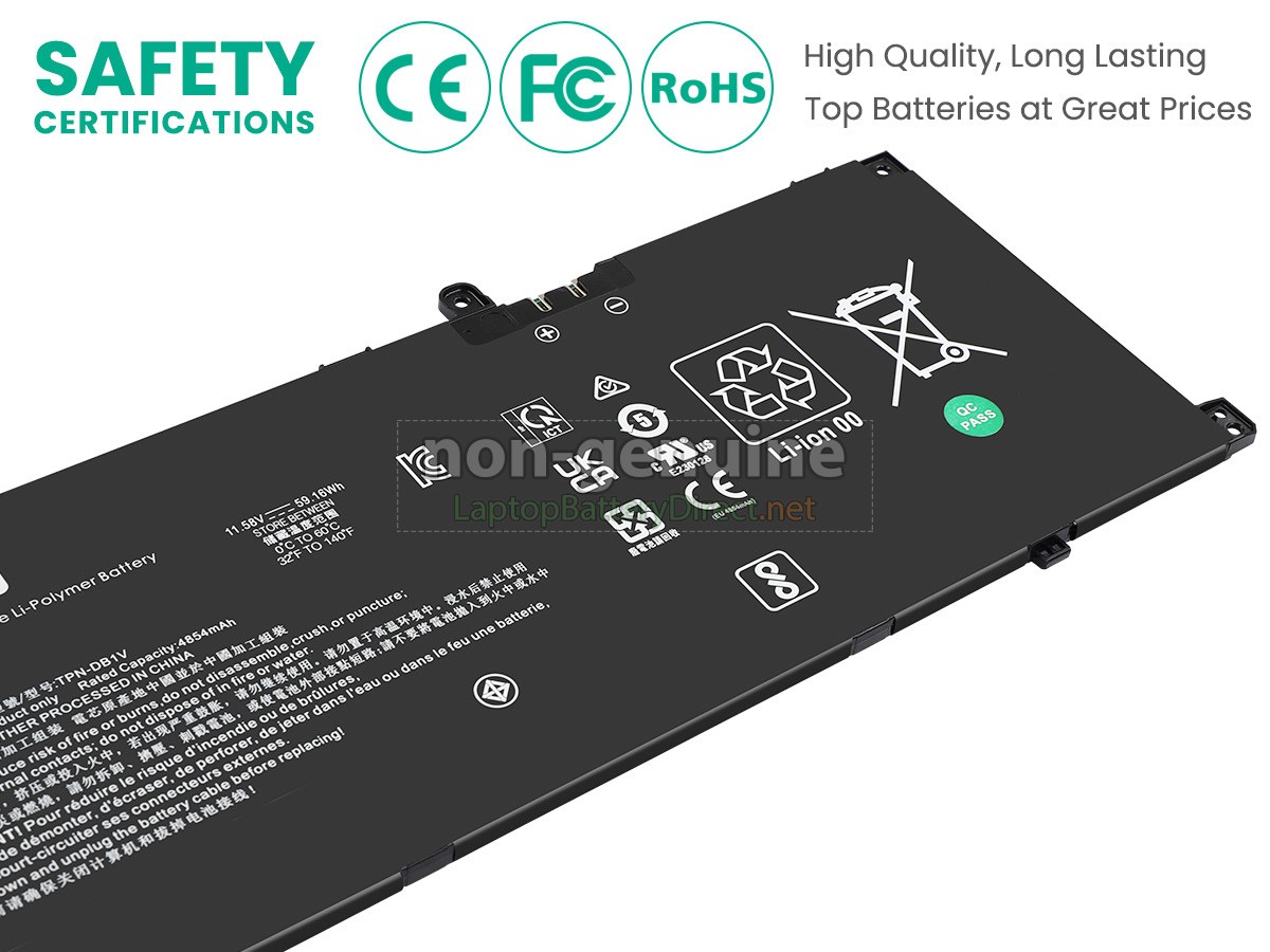 replacement HP OmniBook X 14-KA0003NOX battery