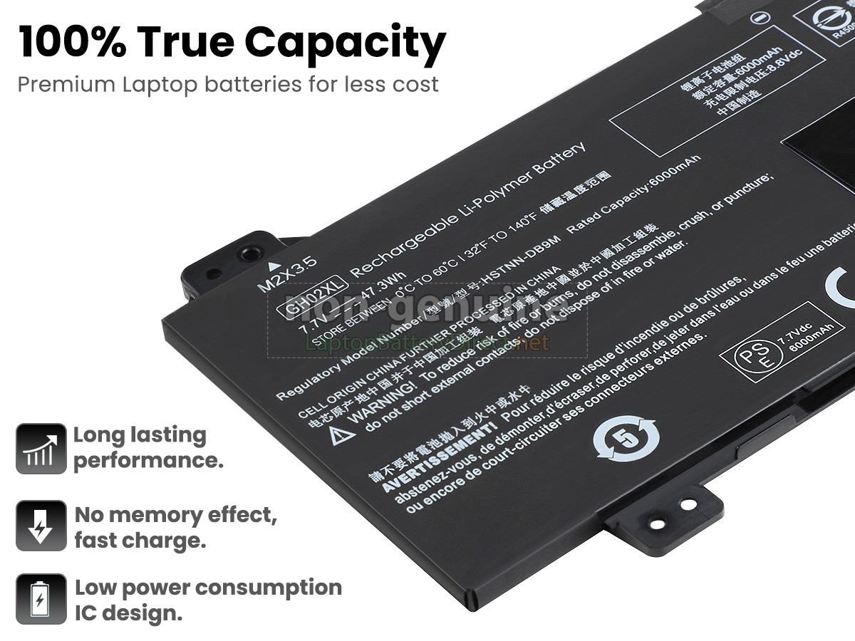 replacement HP Chromebook 14A-NA0010NG battery