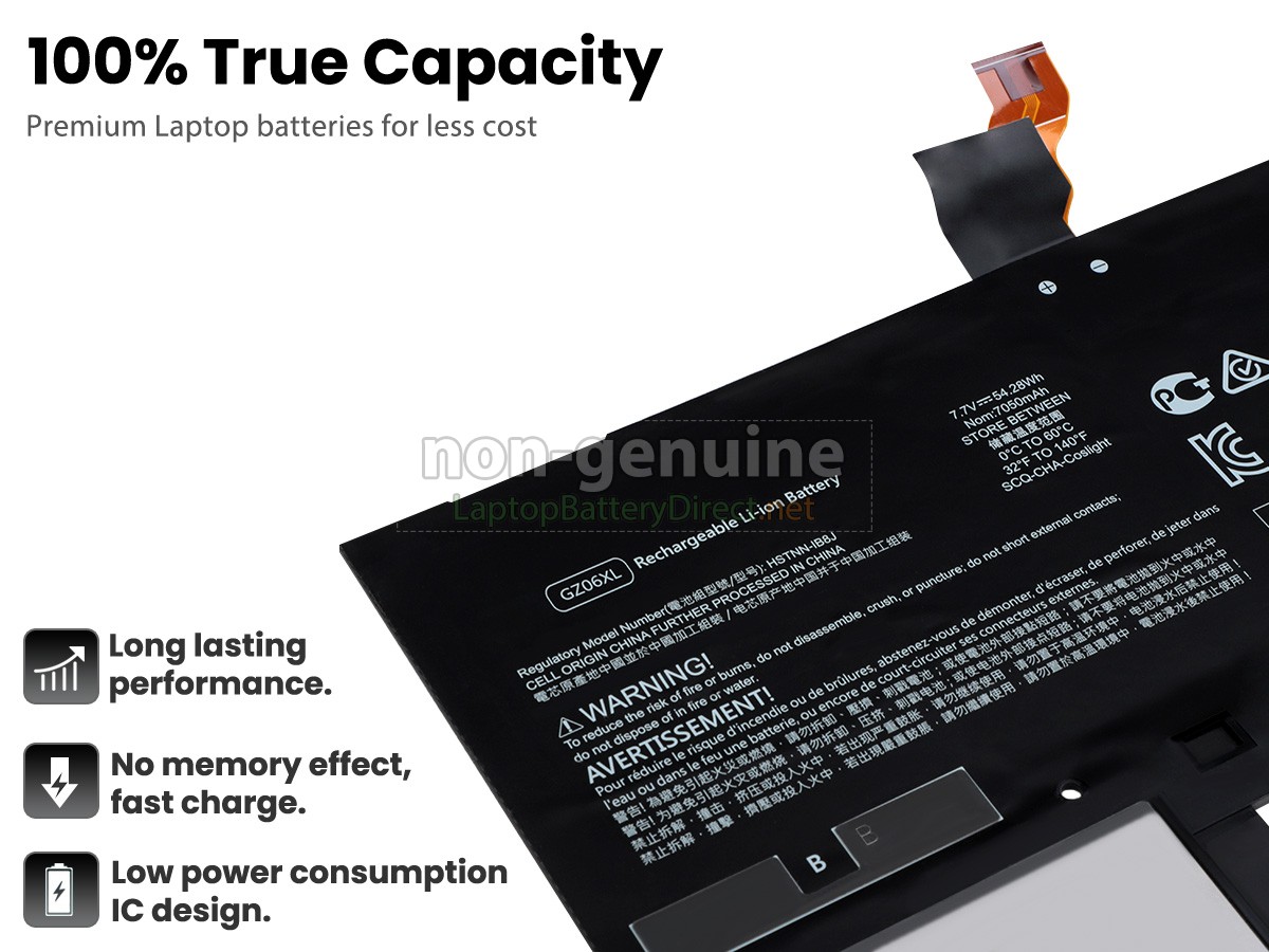 replacement HP Spectre Folio 13-AK0007NF battery