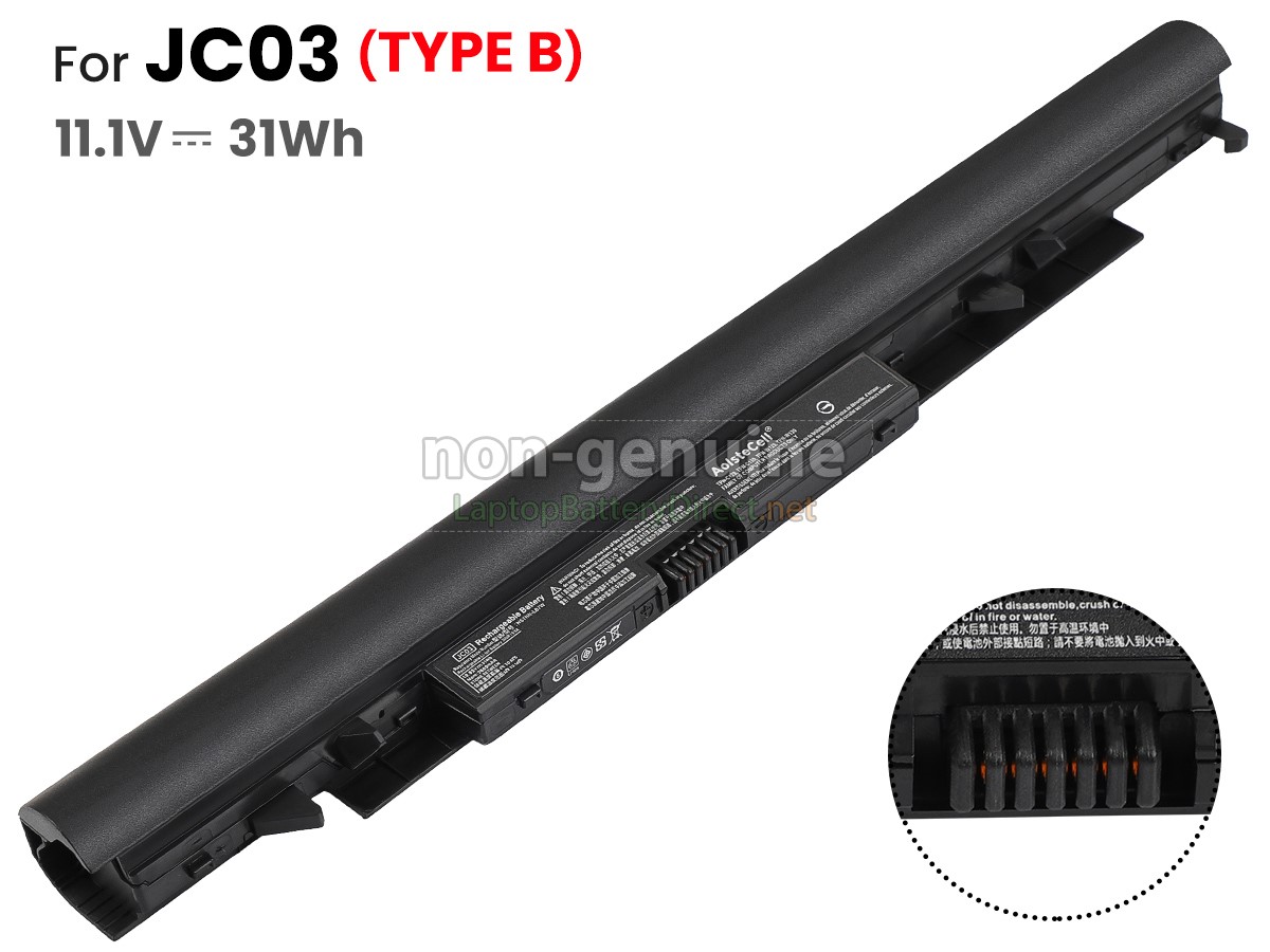 replacement HP 15-RA101UR battery