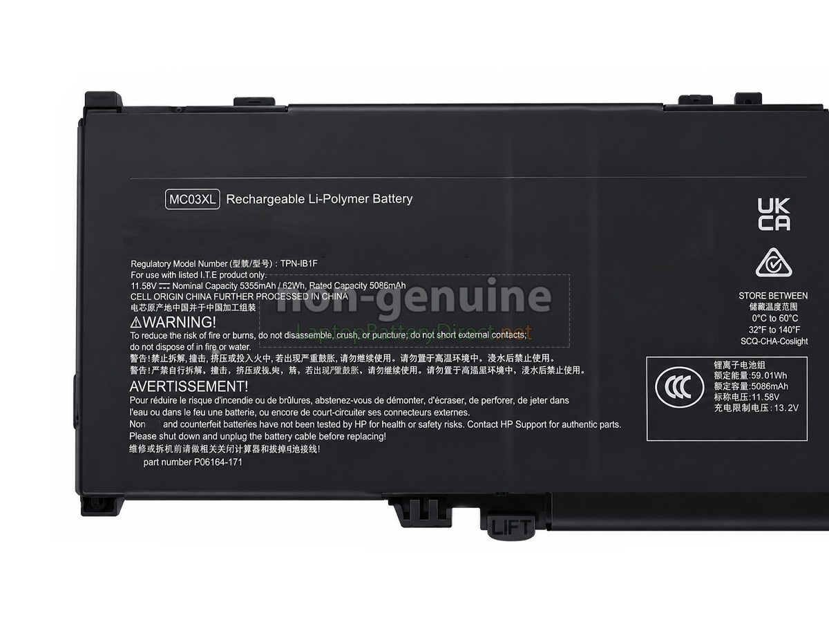replacement HP AP3F4AV battery