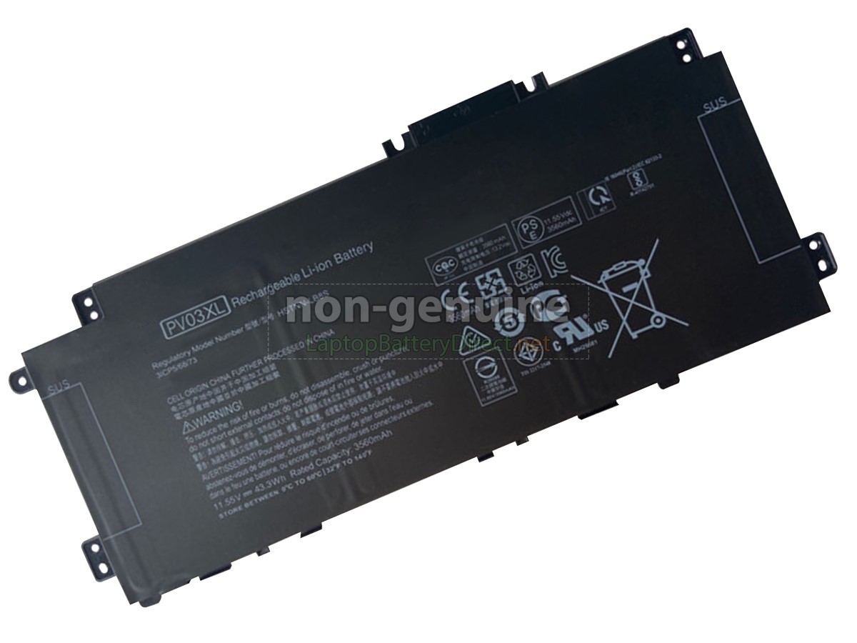 High Quality HP PP03XL Replacement Battery Laptop Battery Direct