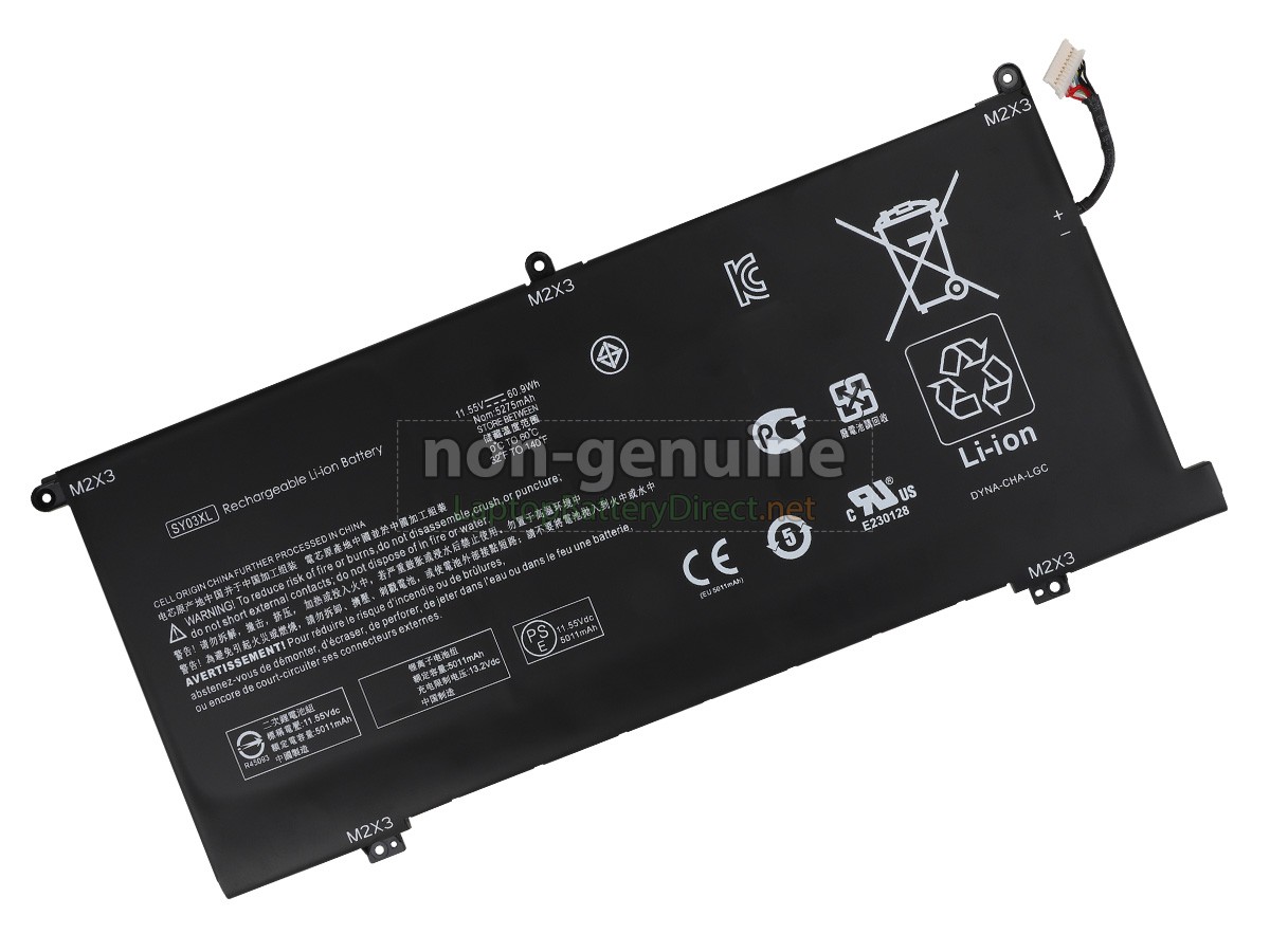 replacement HP Chromebook 15-DE0517WM battery