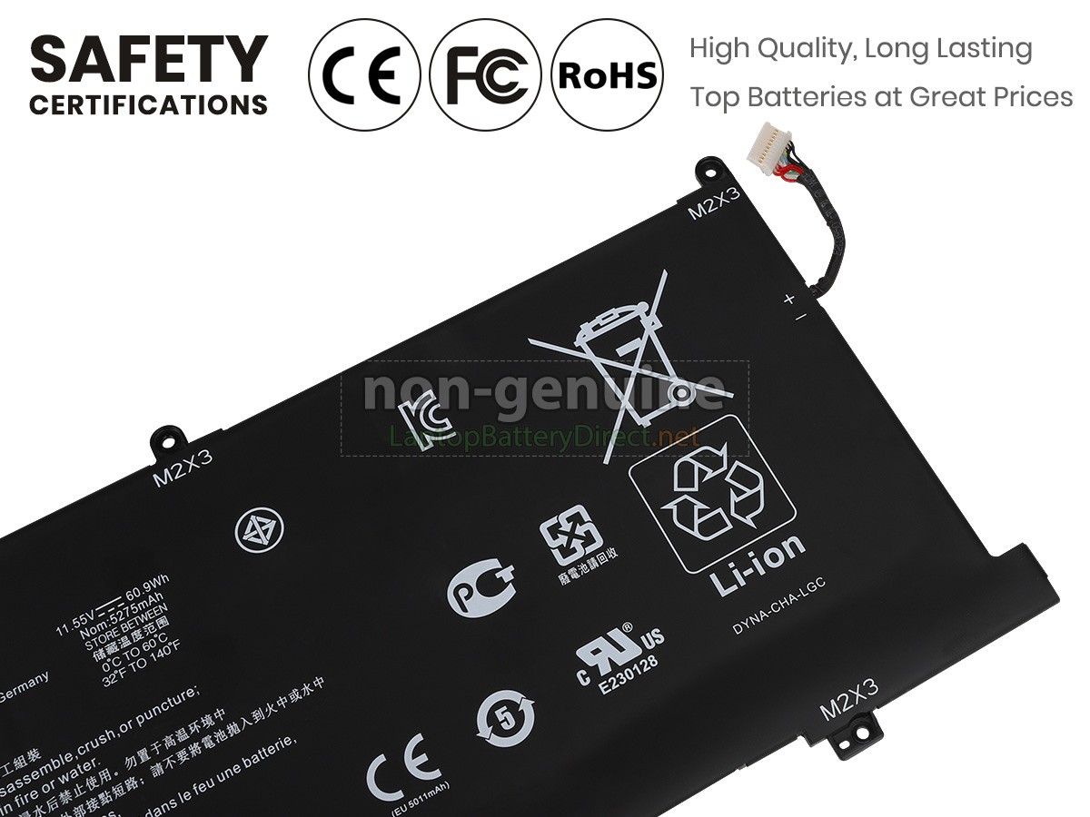 replacement HP Chromebook 15-DE0021CL battery