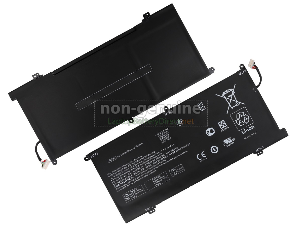replacement HP Chromebook 15-DE0001NB battery