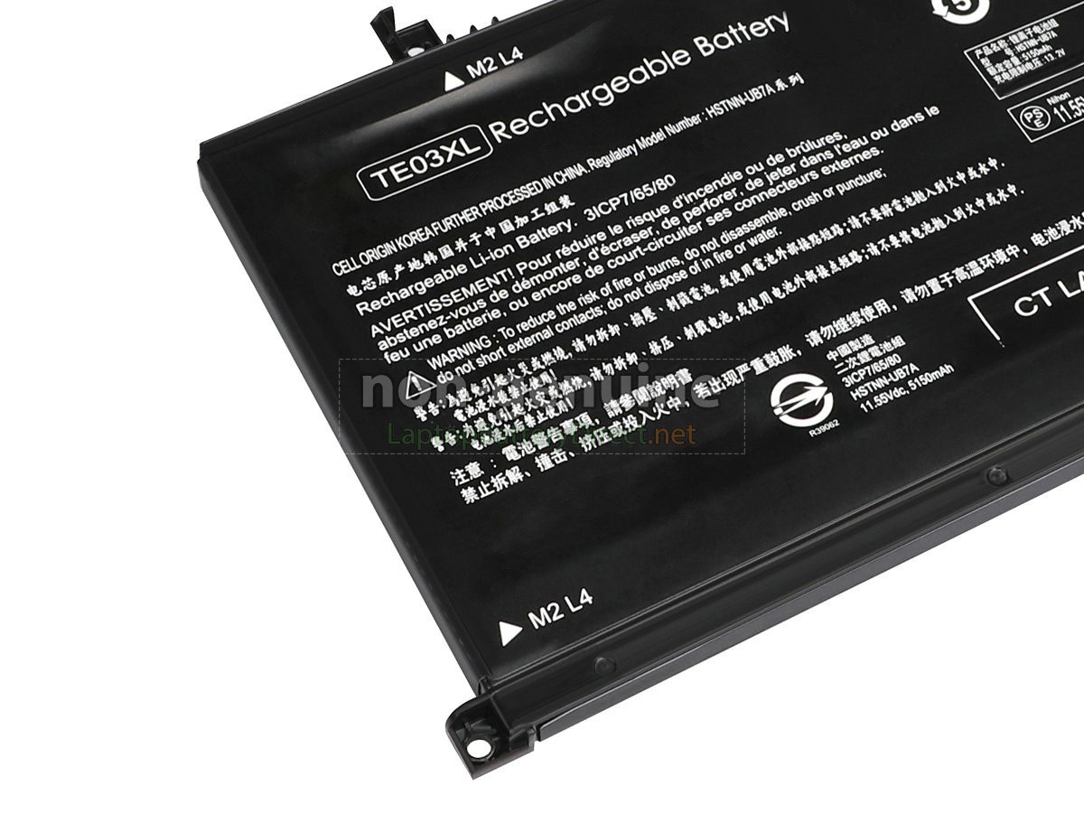 replacement HP Omen 15-AX010TX laptop battery