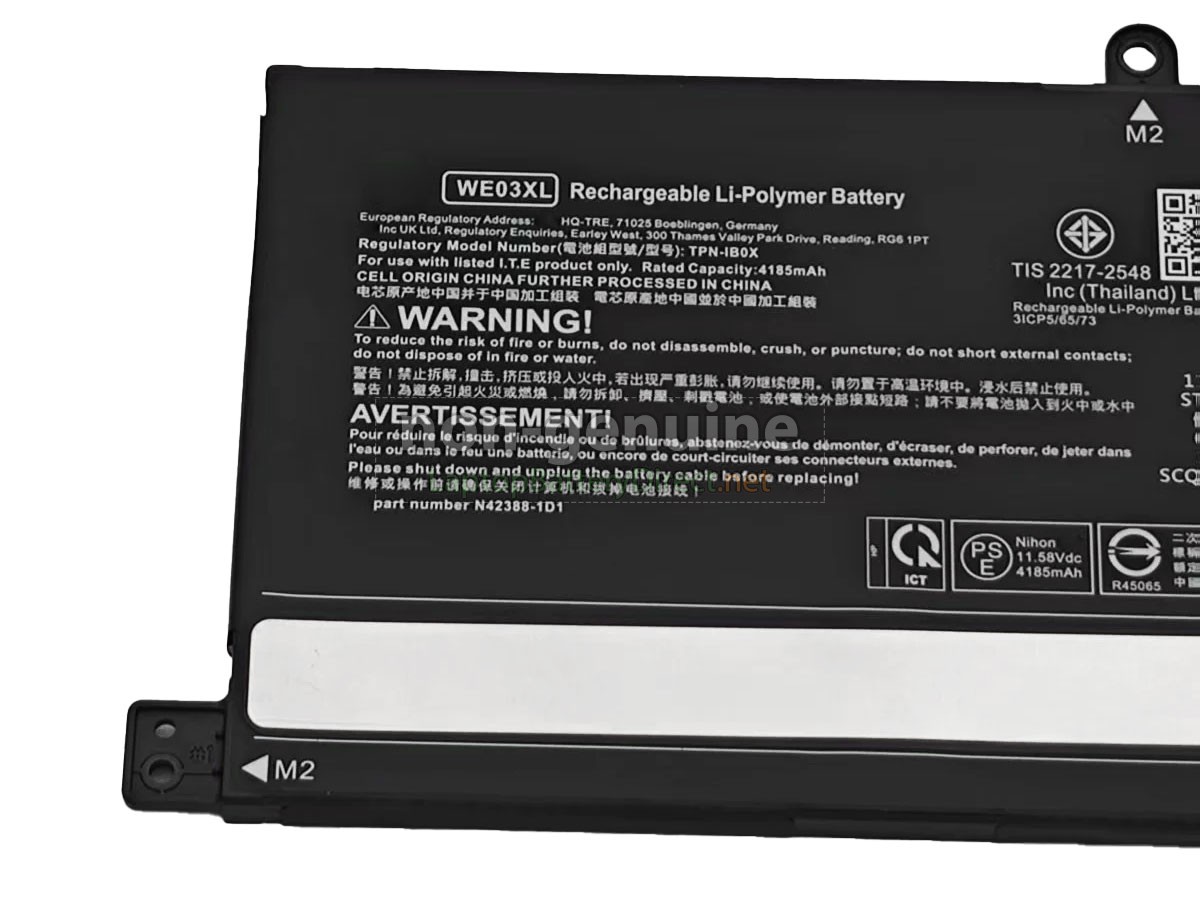 replacement HP Pavilion Plus 14-EW0000TU battery