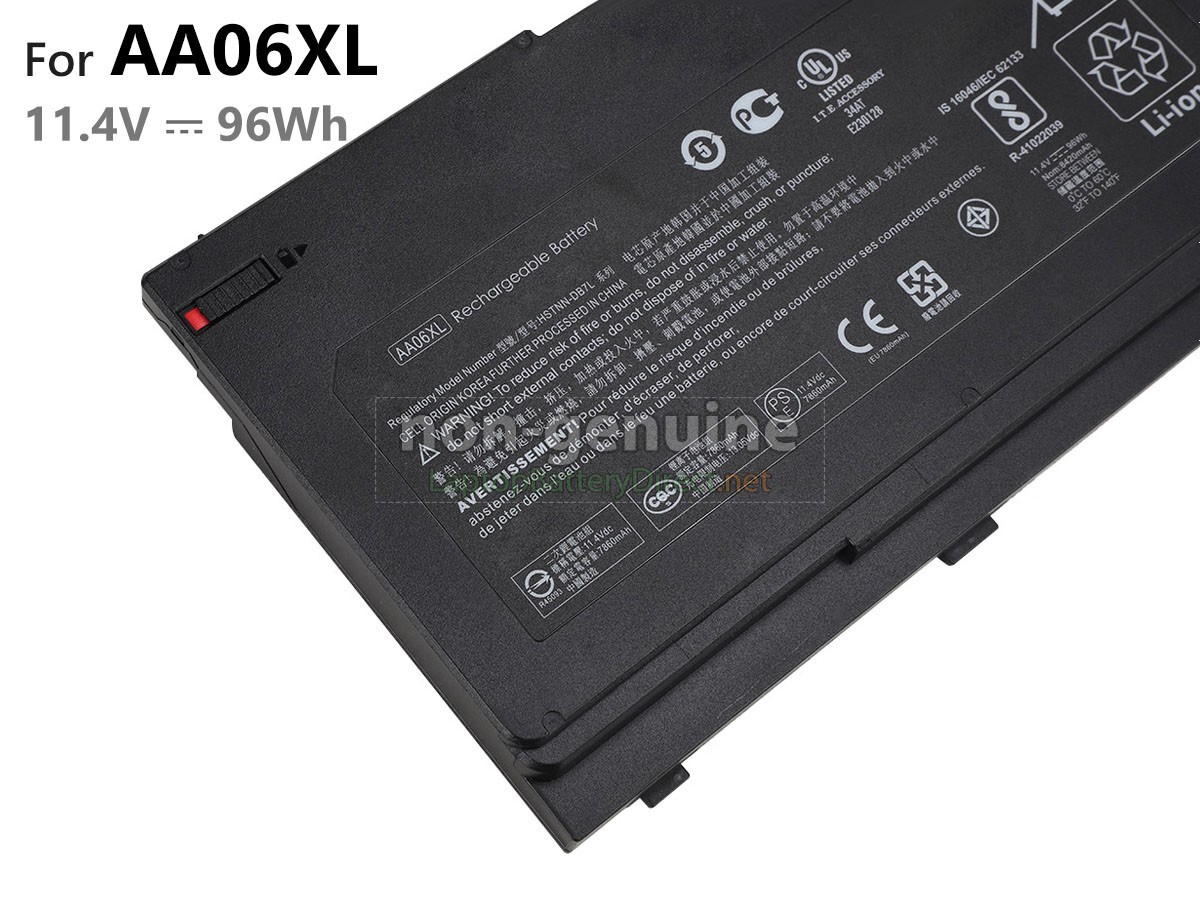 replacement HP ZBook 17 G4 battery