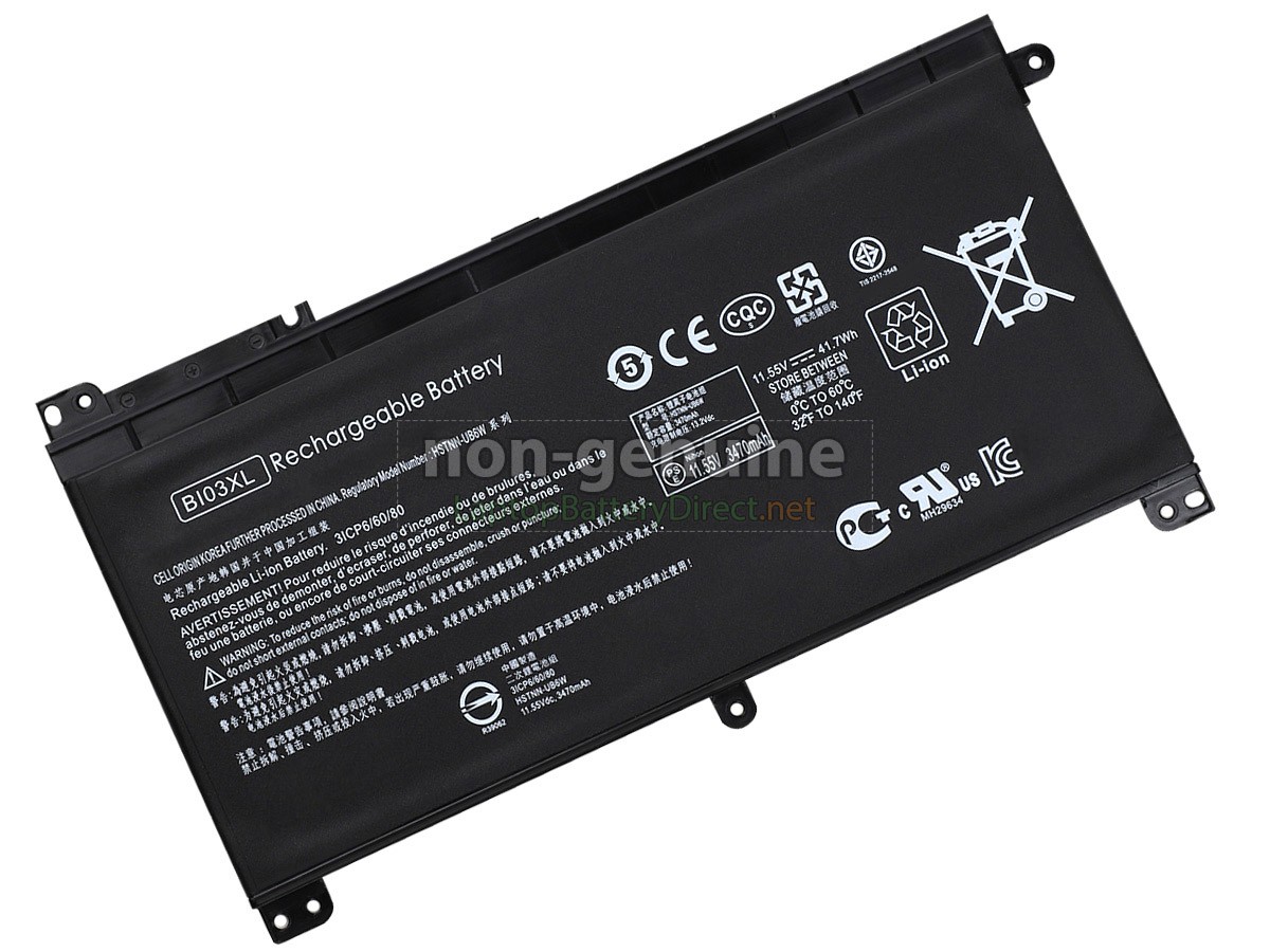 replacement HP ON03041XL-PR battery