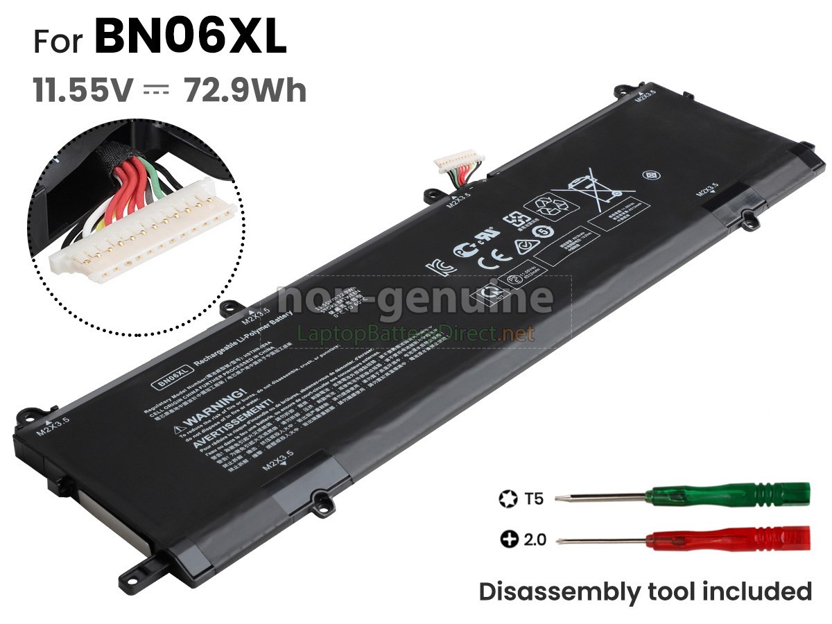 Replacement CPU & GPU Cooling Fans For HP Spectre X360 15-EB Laptop - 5V 4-Pin