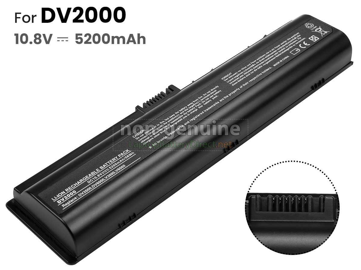 replacement HP Pavilion DV6214EA battery