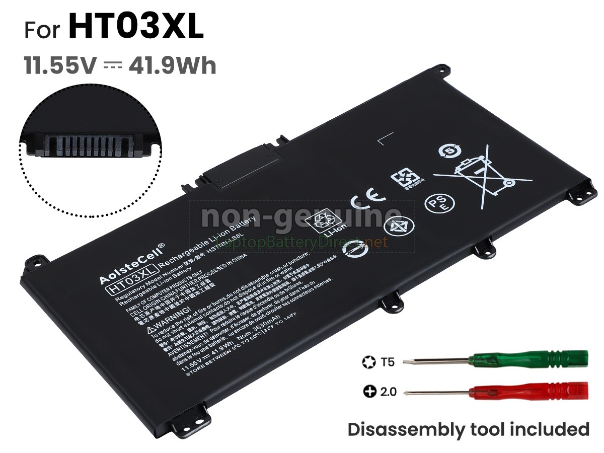 replacement HP 15-DW2095UR battery