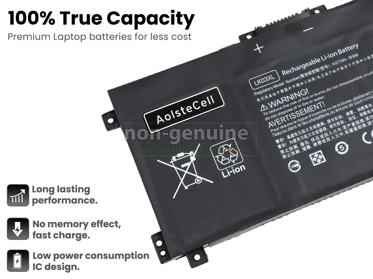 replacement HP Envy X360 15-BP106NB battery