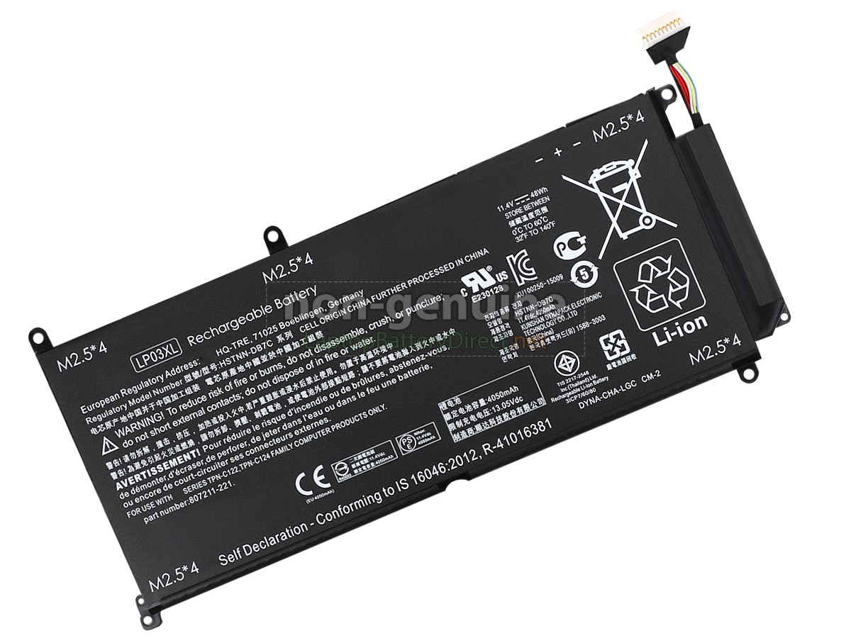 replacement HP Envy 15-AE104NL battery