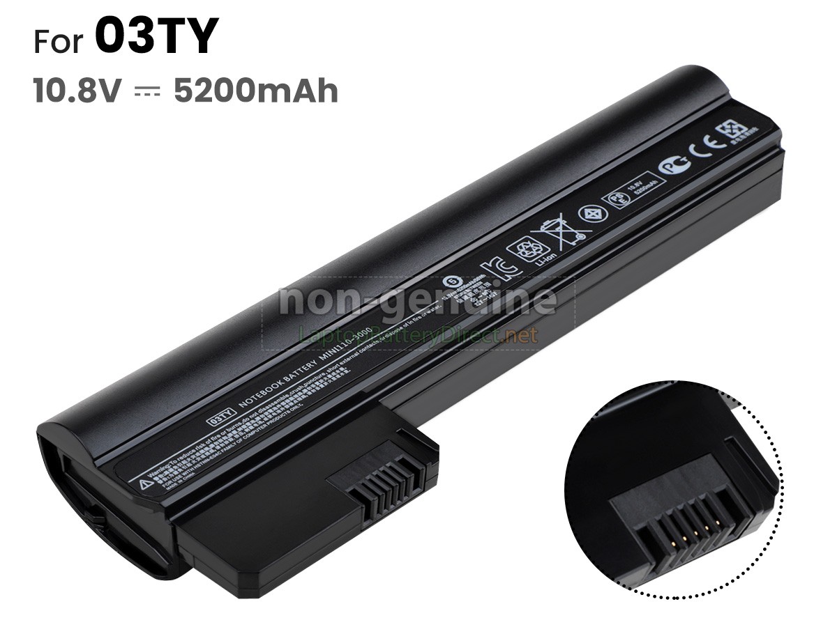 replacement HP Mini 110-3111SA battery