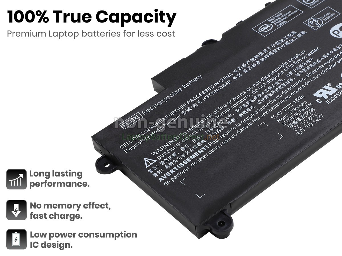 replacement HP Stream X360 11-P007LA battery