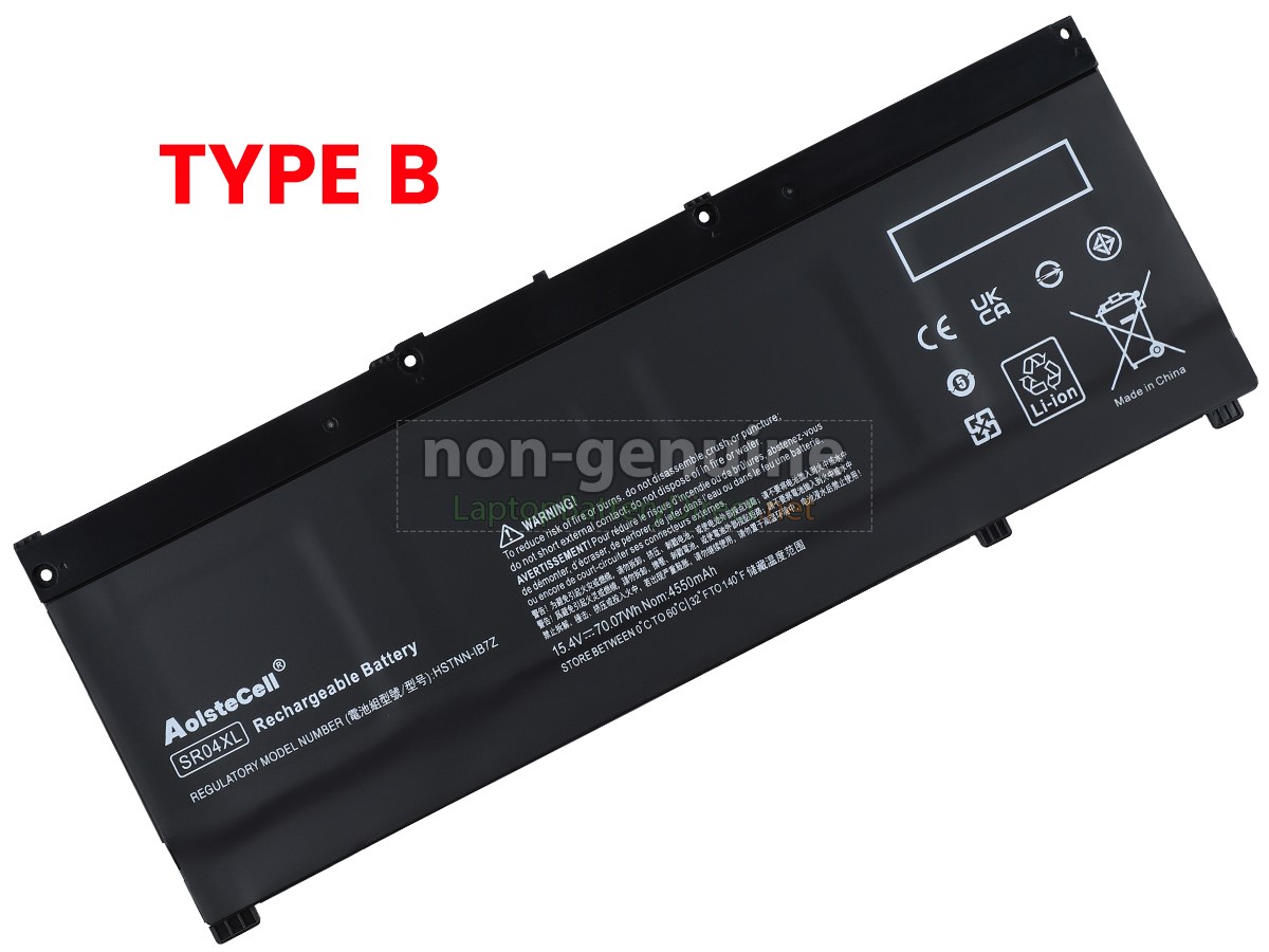 replacement HP Pavilion Gaming 17-CD0700NZ battery