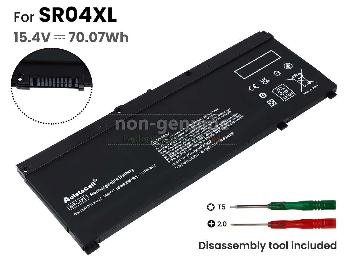 replacement HP Pavilion POWER 15-CB039TX battery
