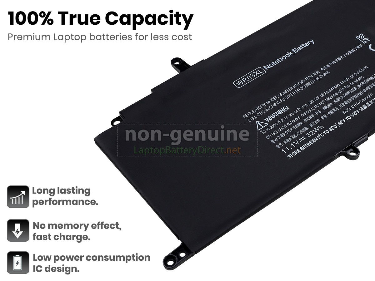 replacement HP 725497-1B1 battery