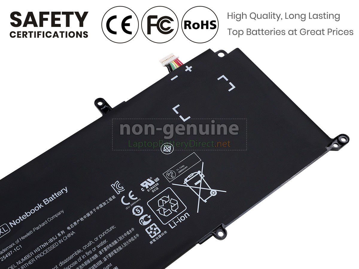 replacement HP Pavilion 13-P165EO X2 KEYBOARD BASE battery