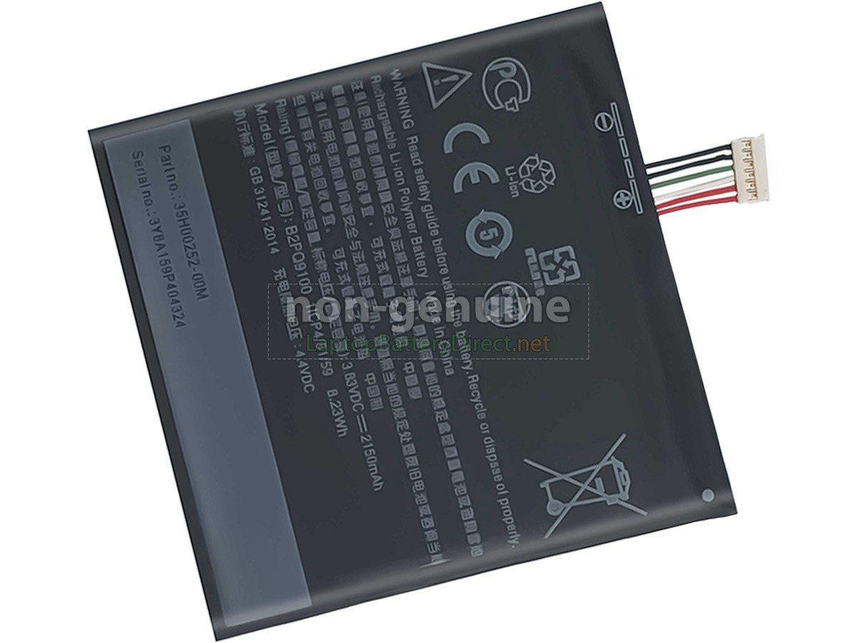 replacement HTC B2PQ9100 battery