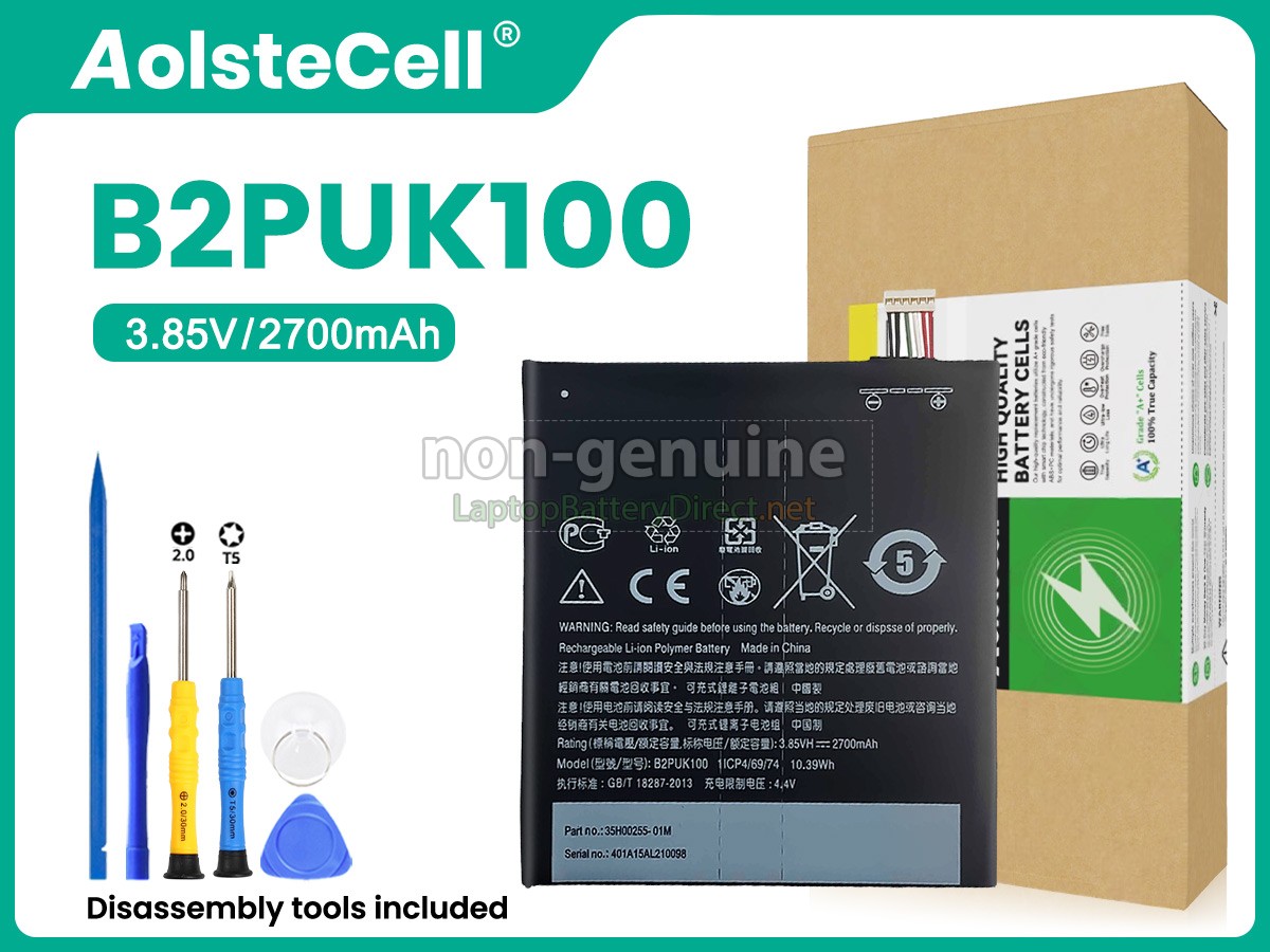 replacement HTC B2PUK100 battery