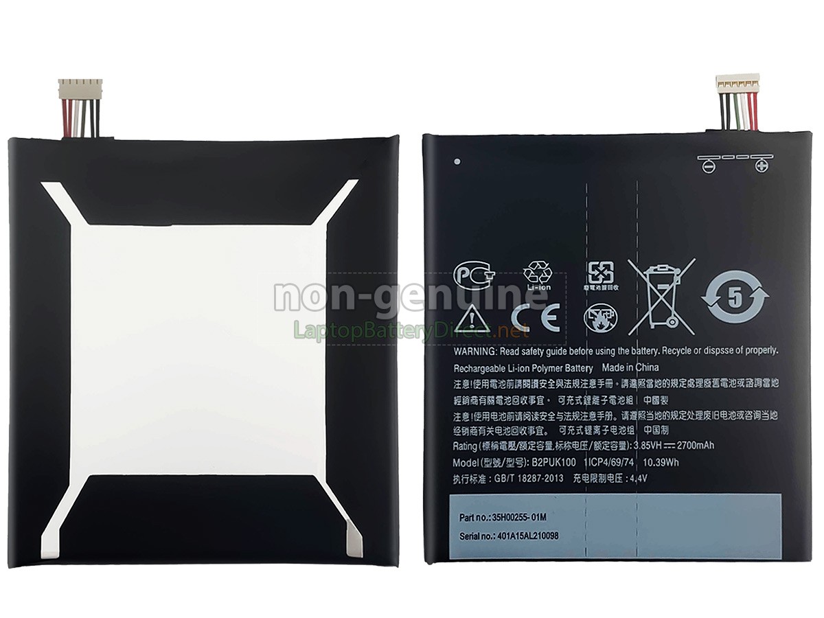 replacement HTC B2PUK100 battery