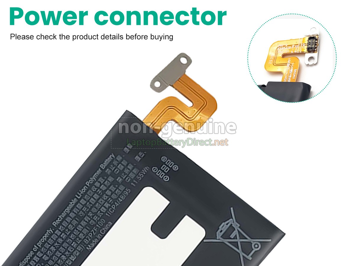replacement HTC B2PZF100 battery