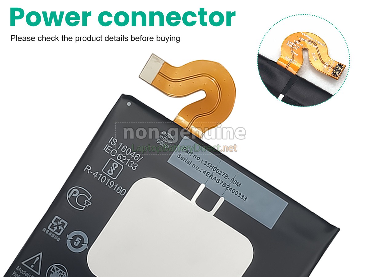replacement HTC B2Q55100 battery