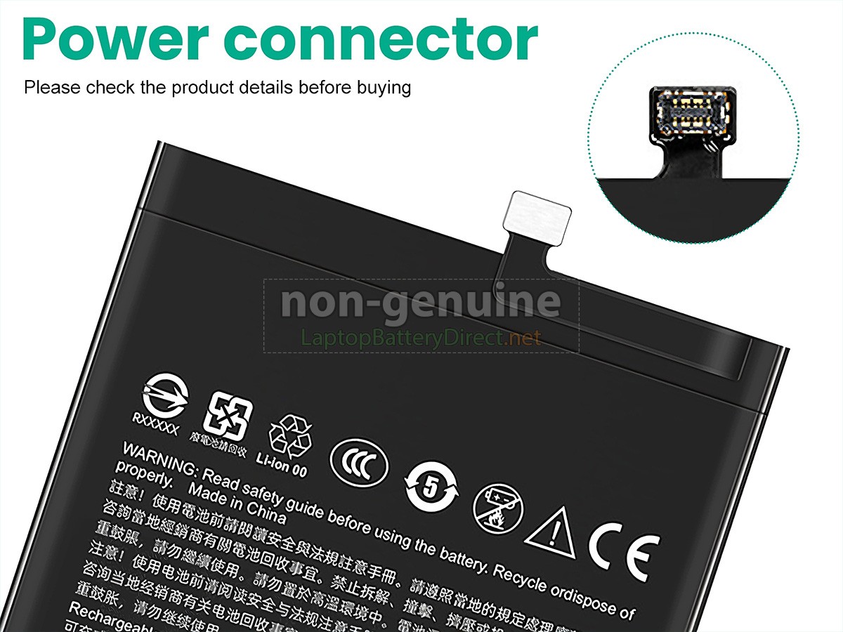 replacement HTC U20 PRO battery