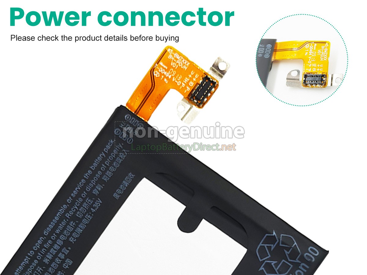 replacement HTC ONE MINI battery