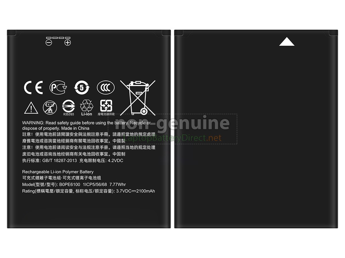 replacement HTC BOPE6100 battery