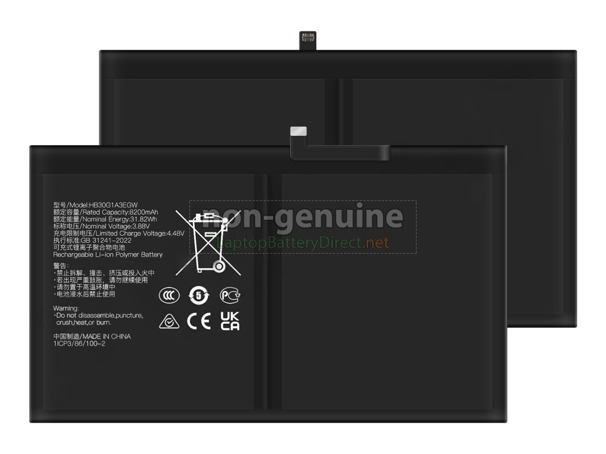 replacement Huawei HONOR PAD X8A battery
